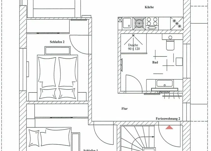 Apartman Moderne- Niveauvoll Eingerichtete By Interhome